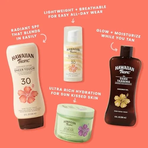 Hawaiian Tropic Sheer Touch Lotion Sunscreen SPF 30, Moisturizing Broad-Spectrum Protection, 237ml (8 Fl Oz) | Island Botanical Suncare thumbnail 6
