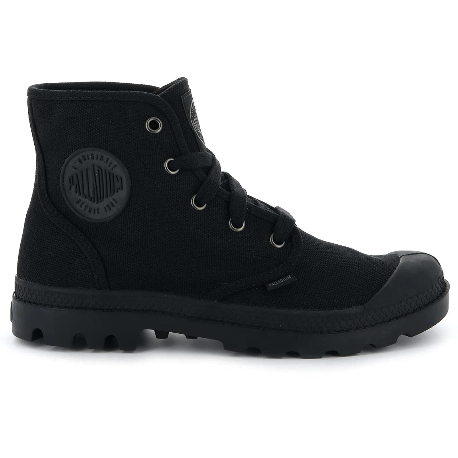 Palladium Pampa Hi Canvas Combat Ankle Boots 8 M | Lightweight, Vegan, City-Ready - main product image
