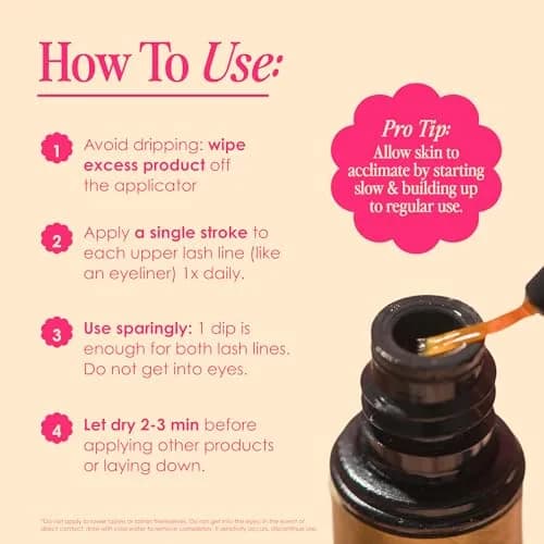 Grande Cosmetics GrandeLASH-MD Lash Enhancing Serum 2ml (0.07 Fl Oz) | Cruelty-Free Peptide Formula thumbnail 3