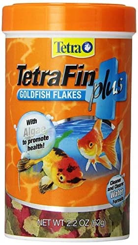 Tetra TetraFin Plus Goldfish Flakes Fish Food with Algae, 2.2 oz | Supports Color & Digestibility thumbnail 1