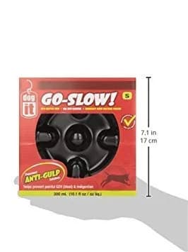 Dogit Go Slow Anti Gulping Dog Bowl Small | Reduces Bloat & Supports Digestion thumbnail 4
