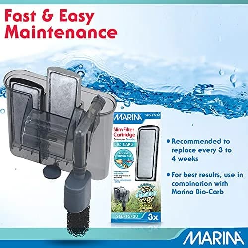 Marina Bio-Clear Ceramic Cartridge 3 Pack | Ideal for Goldfish & Aquarium Filtration thumbnail 5