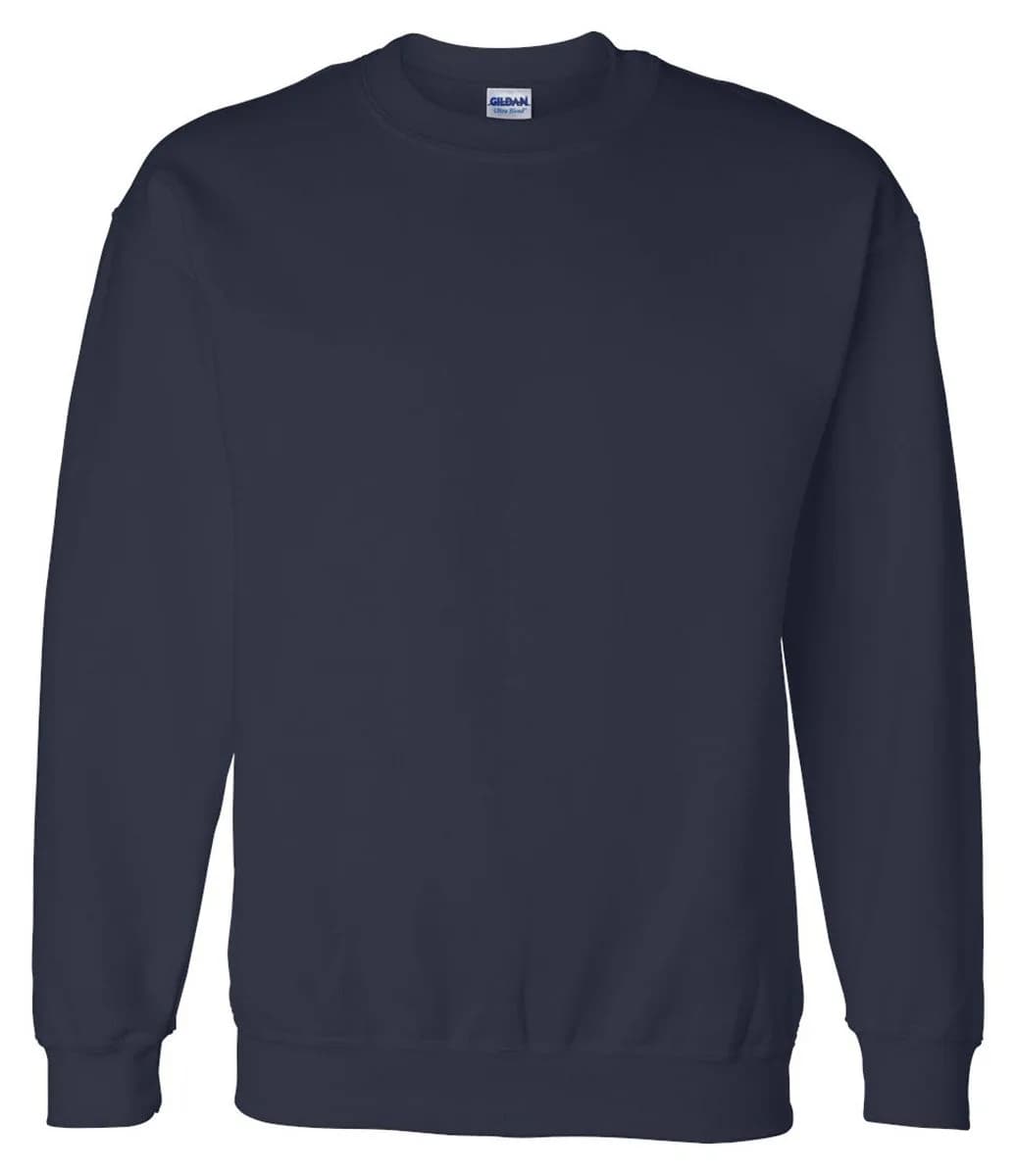 Gildan Crew Neck Sweatshirt 50% Cotton 50% Polyester | Moisture-Wicking, No-Pill Comfort - main product image