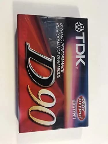 IMATN D90 Standard Size Audio Cassette | High Fidelity, Universal Recording thumbnail 1