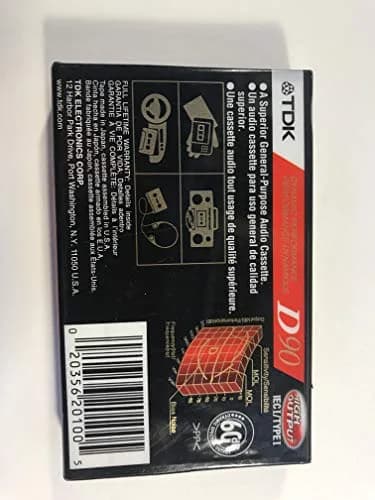 IMATN D90 Standard Size Audio Cassette | High Fidelity, Universal Recording thumbnail 2