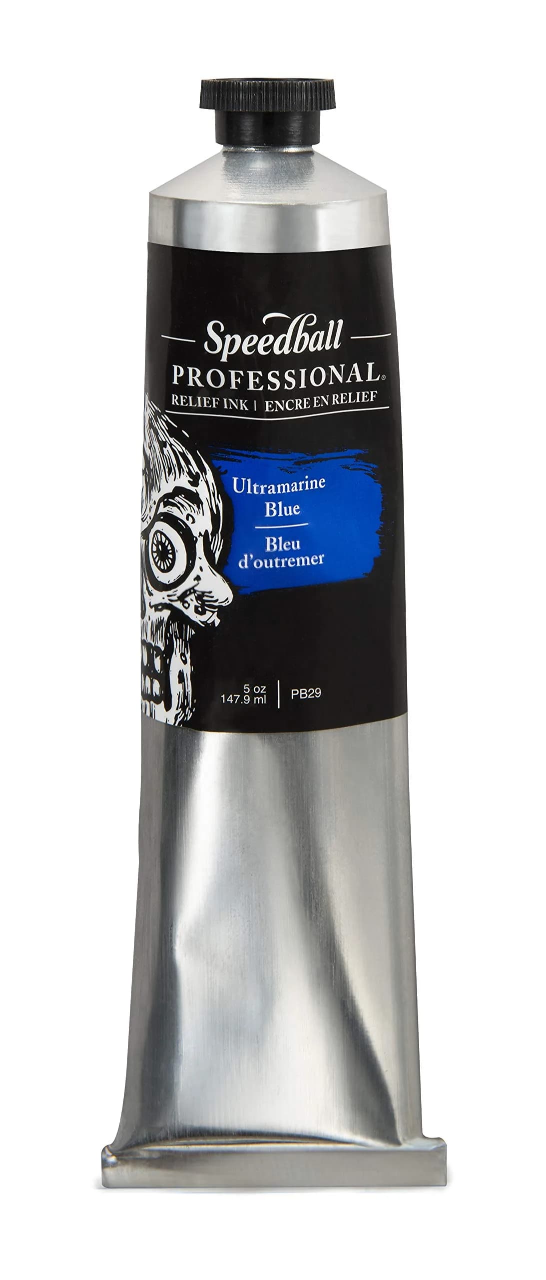 Speedball Relief Ink Crimson Red 8 fl oz | Oil-Based, Water-Miscible, Professional Grade — Assorted / 5 fl oz