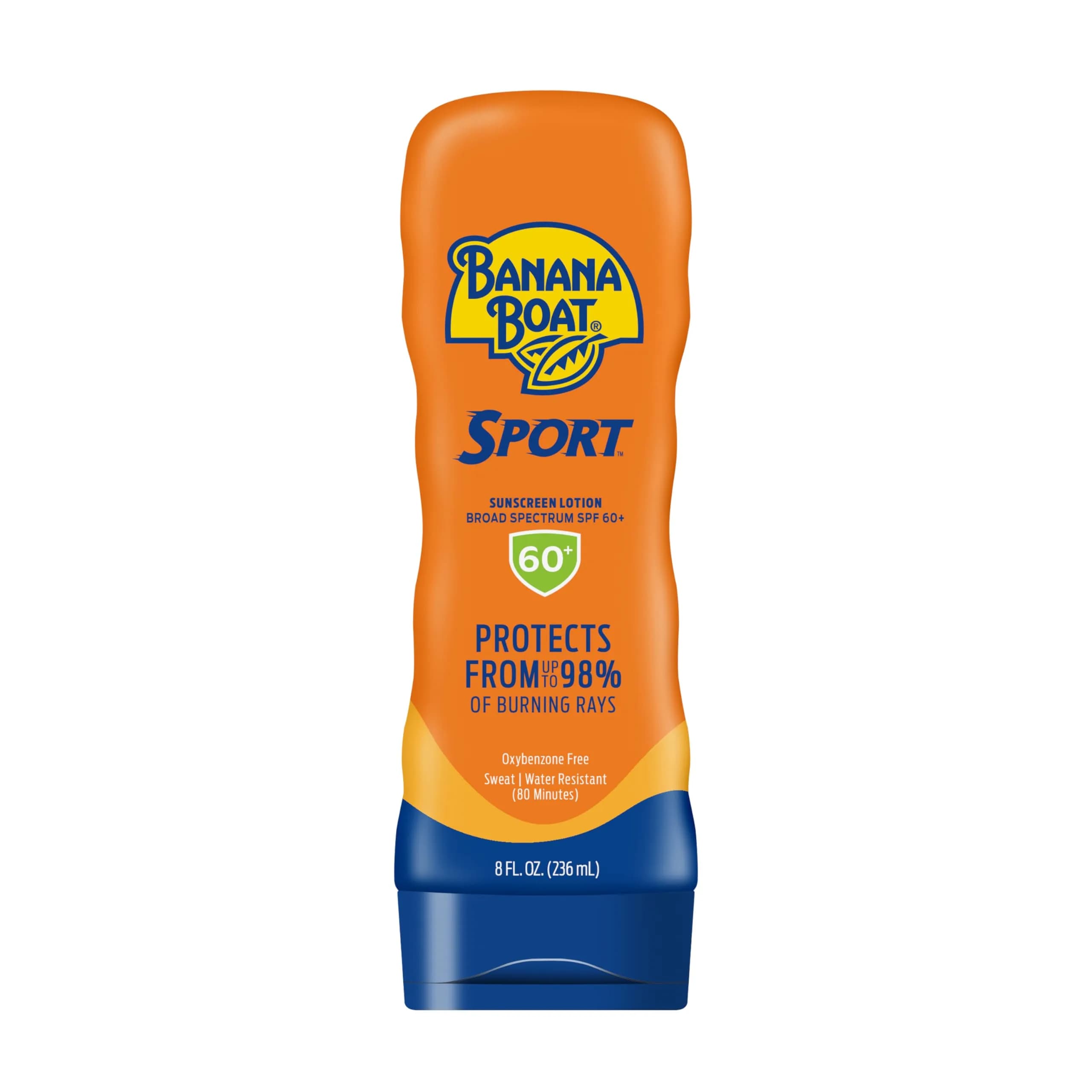 Banana Boat Sport SPF 50 Sunscreen Lotion, 8 Fl Oz | Water & Sweat Resistant Sunblock