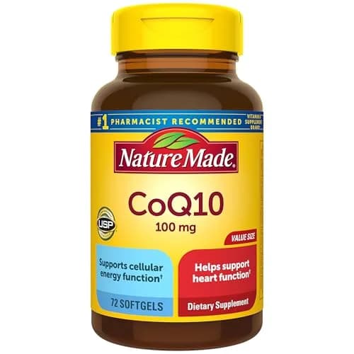 Nature Made CoQ10 100mg Softgels | 72 Count (2.5 oz) thumbnail 1