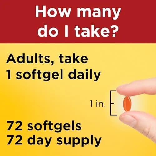 Nature Made CoQ10 100mg Softgels | 72 Count (2.5 oz) thumbnail 5