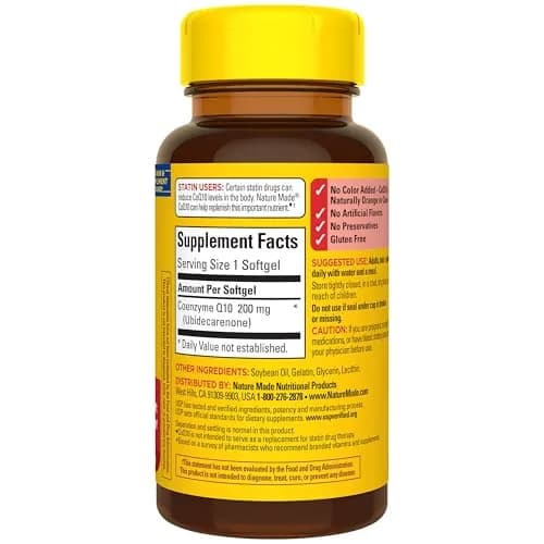 Nature Made CoQ10 200mg Softgels thumbnail 8