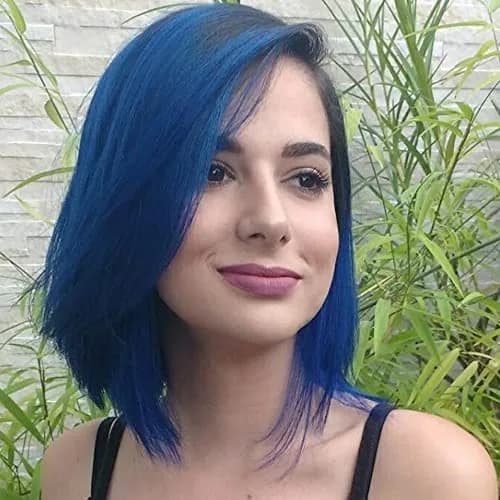 MANIC PANIC Classic Shocking Blue Semi Permanent Hair Color 4oz | Vibrant, Long-Lasting Blue for Women & Men thumbnail 4