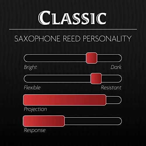 Légère Alto Saxophone Reed Classic Strength 2.50 (0.44cm x 11.81cm x 7.11cm) | Durable Synthetic Student Saxophone Reed thumbnail 3