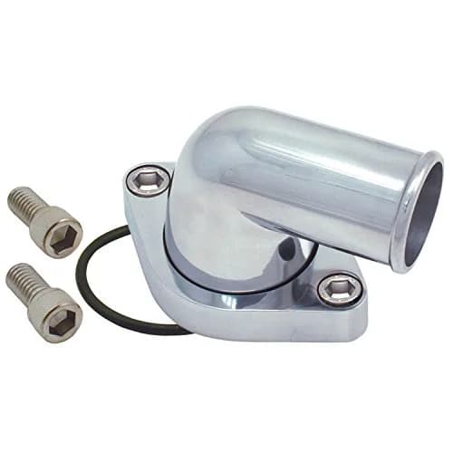 Spectre Performance 4933 Aluminum Water Neck for Chevy 5 in (12.7 cm) | Swivel Adjustable 90 Degree Angle thumbnail 1