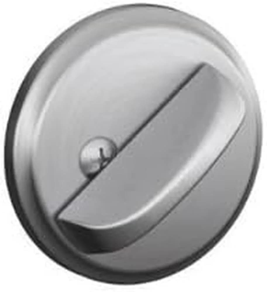 Schlage Deadbolt B80 605 Bright Brass | Highest Security Residential Lock — Satin Chrome