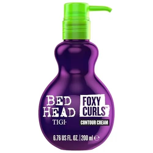 TIGI Bed Head Foxy Curls Contour Cream 200ml (6.76 Fl Oz) | Lightweight Definition & Frizz Control thumbnail 1