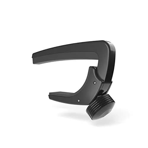 D'Addario NS Lite Guitar Capo Black | Buzz-Free, Precise Tension, One-Hand Operation thumbnail 1
