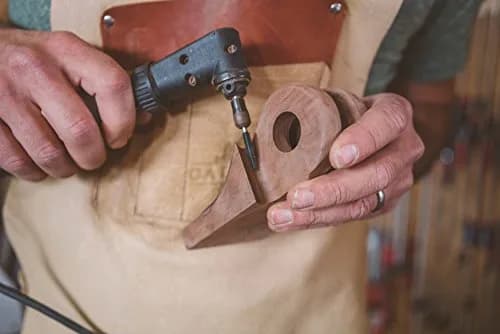 Kutzall Original Taper Rotary Burr 1⁄8" Shaft Fine | Wood Carving & Detailing Tool thumbnail 5