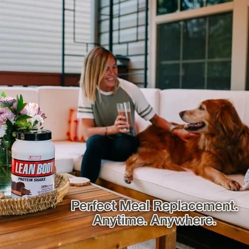 Labrada Lean Body Hi-Protein Shake Strawberry 2.47lb | Supports Lean Body & Muscle Recovery thumbnail 3