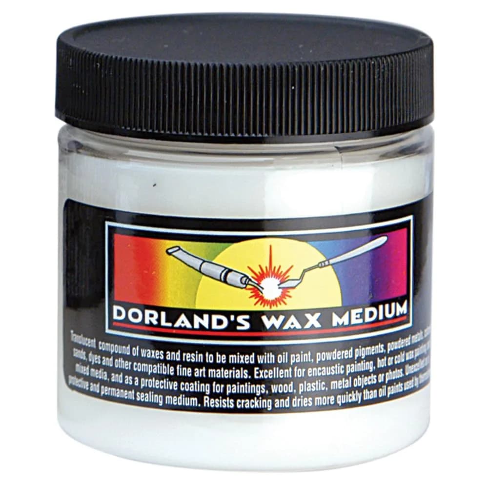 Jacquard Dorlands Wax - 4 Fl Oz | Versatile Pure Wax & Damar Resin for Sealing & Finishing - main product image