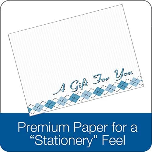 Adams Gift Certificate Cards, 20 Folded Cards & Envelopes, 11.4 x 16.2 cm (4.5 x 6.38 Inches), White | Premium Quality for Business Appreciation thumbnail 5