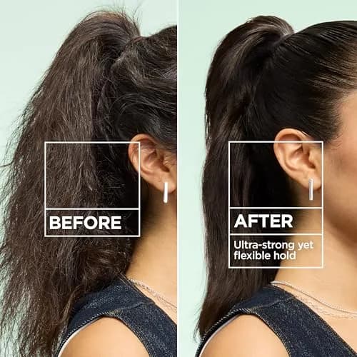 Garnier Fructis Sleek & Shine Hairspray, Extra Strong Hold 236ml (8.25 oz) | 24-Hour Anti-Humidity & Frizz Control thumbnail 3