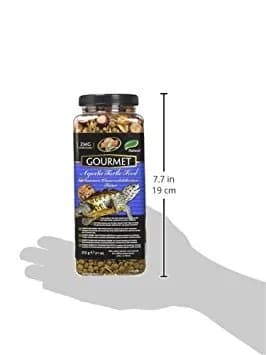 Zoo Med Gourmet Aquatic Turtle Food 11 oz (312 g) | High Protein Treat with Shrimp, Mealworms & Cranberries thumbnail 3