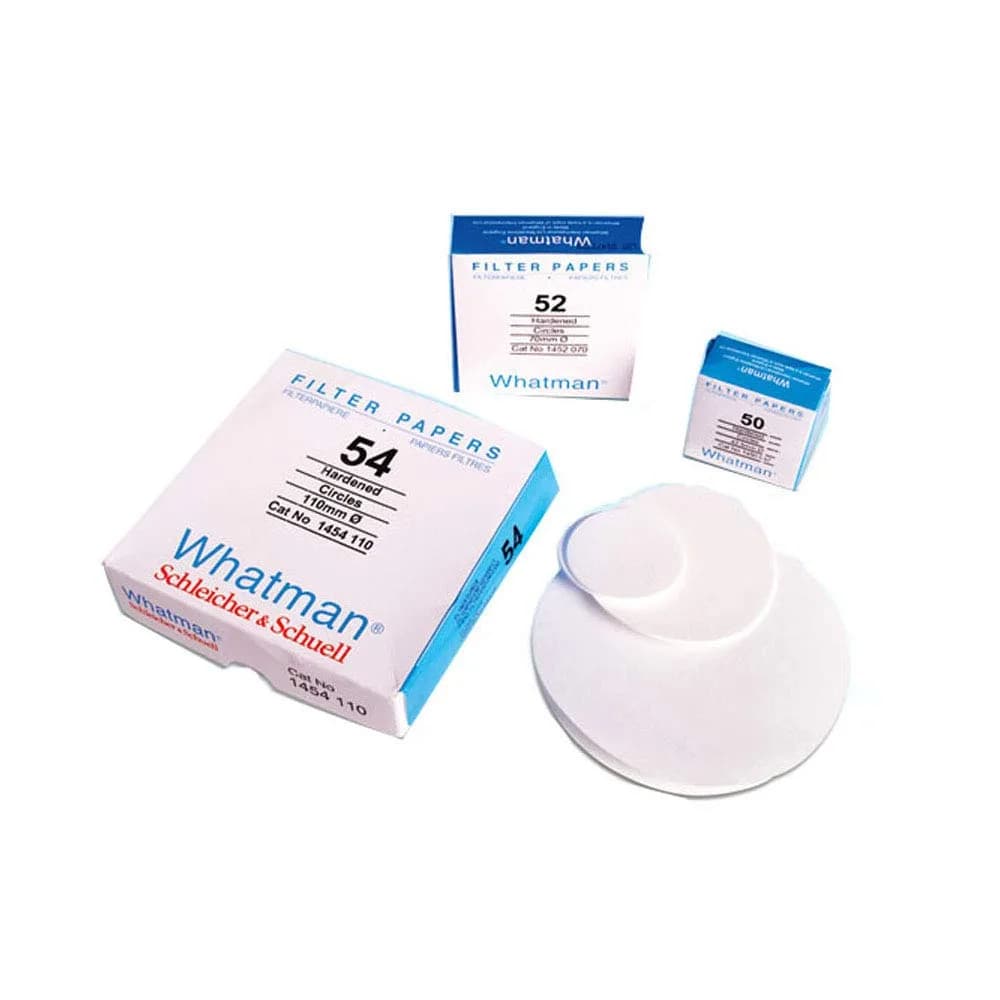 Whatman Ashless Quantitative Filter Paper Grade 42, 18.5cm Diameter, 2.5 Micron, Pack of 100 | Critical Gravimetric Analysis - main product image