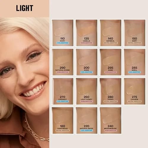 Revlon Colorstay Longwear Foundation for Combination/Oily Skin, 240 Medium Beige, 29.57 ml (1 fl oz) | 24-Hour Matte Wear thumbnail 7