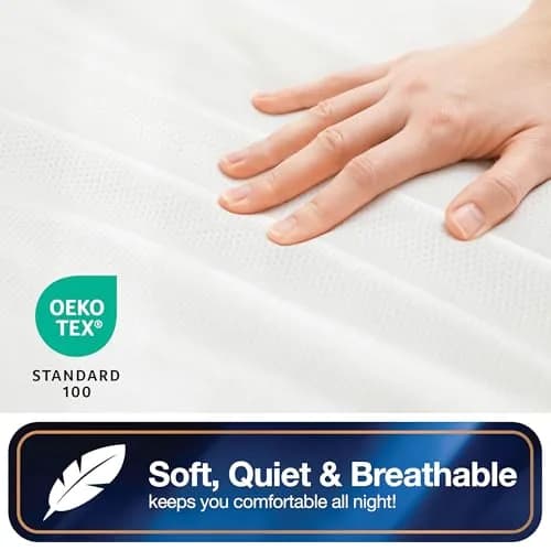 Bed Bug Blocker All-in-One Mattress Protector, King | Zippered Encasement, Water & Stain Resistant, Triple Seal Protection thumbnail 5
