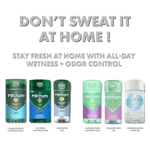 Almay Sensitive Skin Clear Gel Antiperspirant Deodorant Fragrance-Free 2.25 oz (6 oz Pack) | Dermatologist Tested for Sensitive Skin thumbnail 7