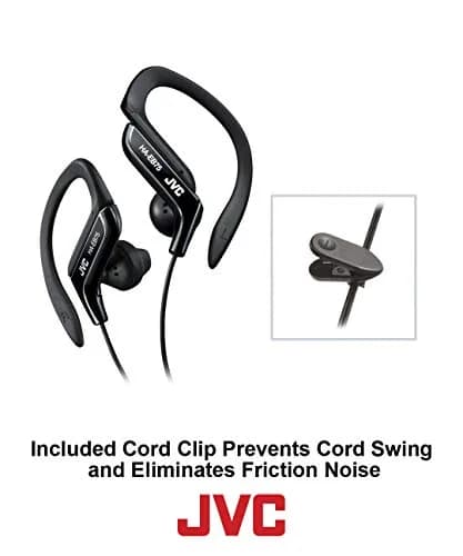 JVC Clip Style Headphone Blue Lightweight & Splash Proof Ear Clip 13.5mm Driver thumbnail 5