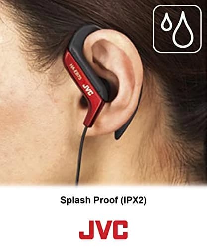 JVC Clip Style Headphone Blue Lightweight & Splash Proof Ear Clip 13.5mm Driver thumbnail 7