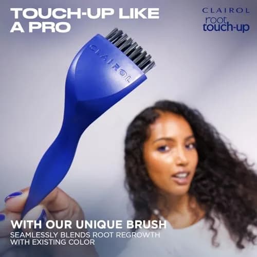Clairol Root Touch Up Permanent Hair Dye 4 Dark Brown | 2-Pack, Easy 10-Minute Gray Coverage thumbnail 7