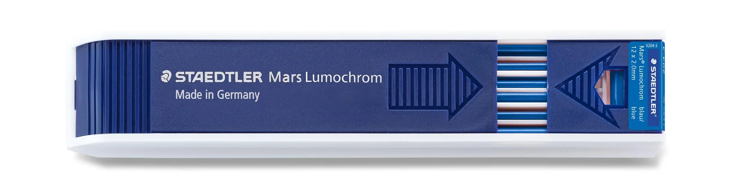 STAEDTLER Mars Carbon Lead, 2mm | Blue, 12 Lead Pack | Art & Writing - main product image