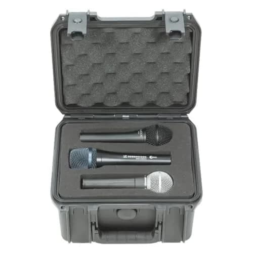 SKB 3I-0907-MC6 Injection-Molded Waterproof Mic Case for Six Microphones - Black | 2.3 kg (3.5 lb) Case thumbnail 6