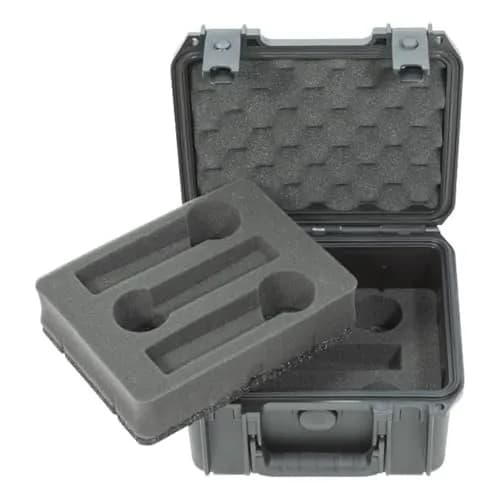 SKB 3I-0907-MC6 Injection-Molded Waterproof Mic Case for Six Microphones - Black | 2.3 kg (3.5 lb) Case thumbnail 7