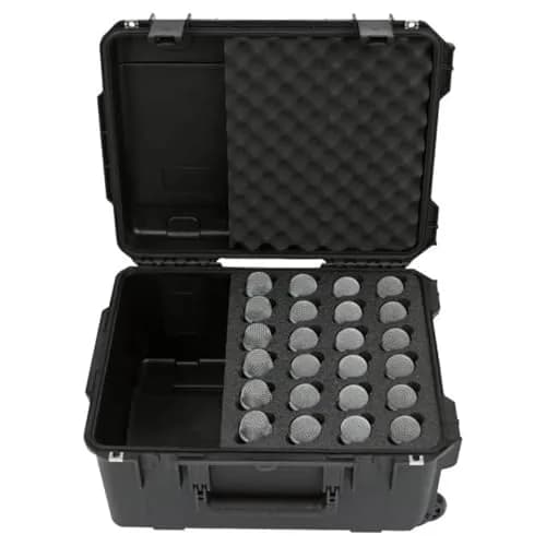 SKB Injection Molded Case w/Foam for 24 Mics | Waterproof, Heavy-Duty, Portable thumbnail 8