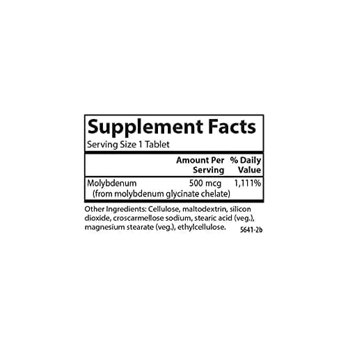 Carlson Moly-B, Metabolism Support, 100 Vegetarian Tablets | Supports Fat & Carbohydrate Metabolism thumbnail 4