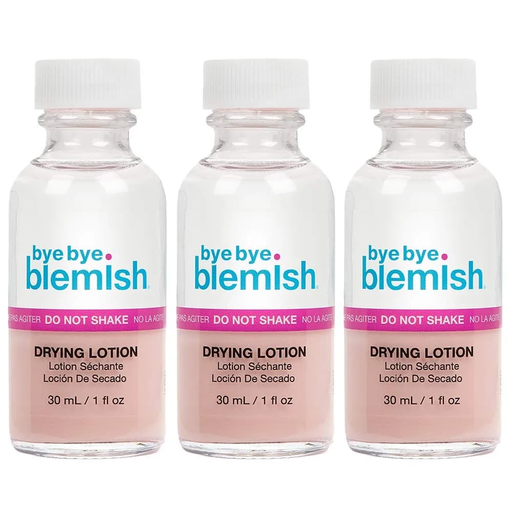Bye Bye Blemish Drying Lotion 29.5ml | Rapid Pimple Reduction Overnight — Original (Pink) / 1 Fl Oz