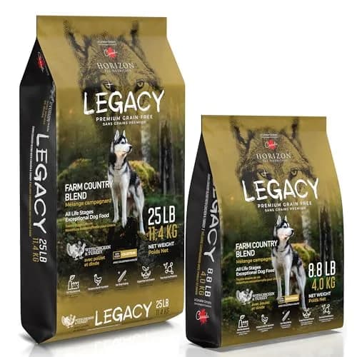 LEGACY High Protein Dog Food — Real Chicken & Turkey First Ingredient, Added Colostrum, Grain-Free, 25 lb | Supports Immunity & Digestion thumbnail 2