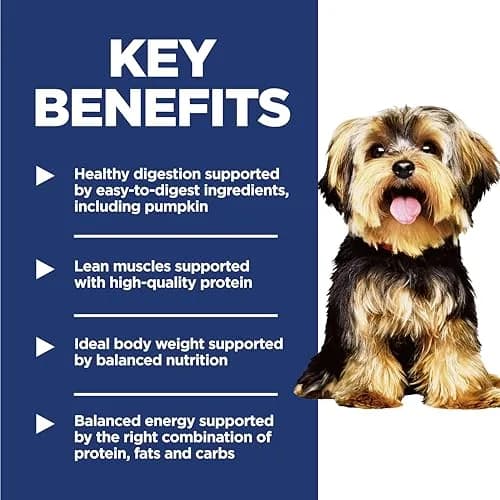 Hill's Science Diet Adult 1-6 Small & Mini Dry Dog Food, Chicken & Brown Rice, 7 kg (15.5 lb) | Veterinarian Recommended thumbnail 3