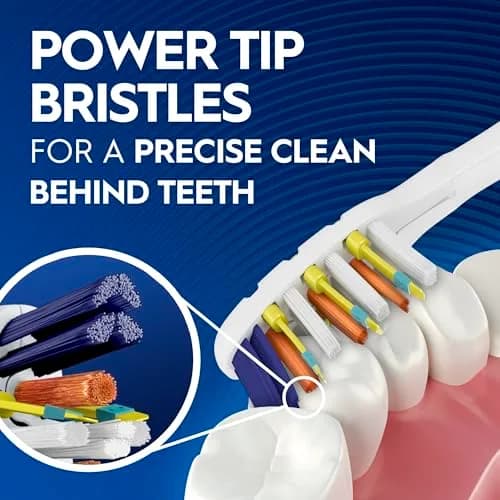 Oral-B Pulsar Pro-Health Expert Clean Battery Electric Toothbrush, 2 Count Medium | Removes 90% Plaque thumbnail 4