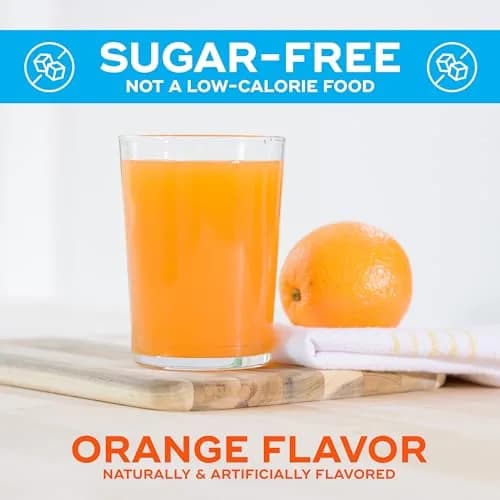 Metamucil Sugar-Free Orange Psyllium Husk Fiber Powder 180 Servings (180 tsp) thumbnail 4