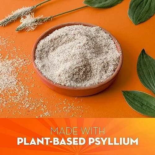 Metamucil Sugar-Free Orange Psyllium Husk Fiber Powder 180 Servings (180 tsp) thumbnail 6