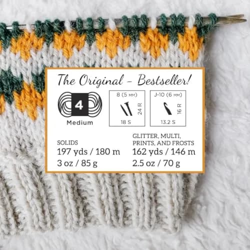 Lion Brand Wool-Ease Yarn Black | Versatile Wool & Acrylic Blend for Knitting & Crochet thumbnail 4