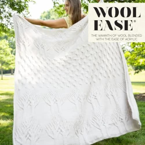 Lion Brand Wool-Ease Yarn Black | Versatile Wool & Acrylic Blend for Knitting & Crochet thumbnail 3