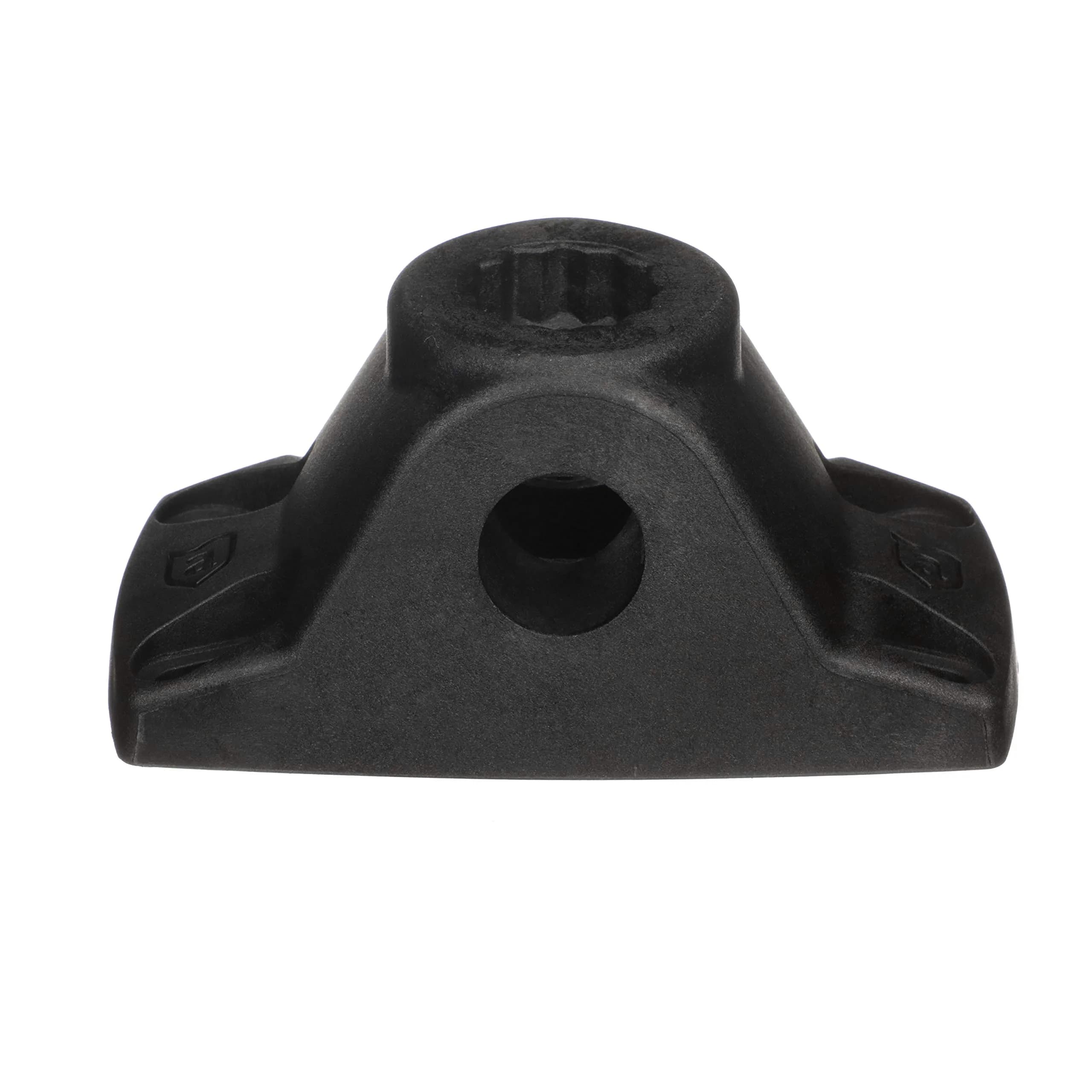 attwood Heavy-Duty Fishing Rod Holder Combo Mount Mounts on Top or Side of Gunwale Black | Secure Mounting