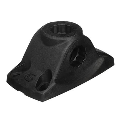 attwood Heavy-Duty Fishing Rod Holder Combo Mount Mounts on Top or Side of Gunwale Black | Secure Mounting thumbnail 4