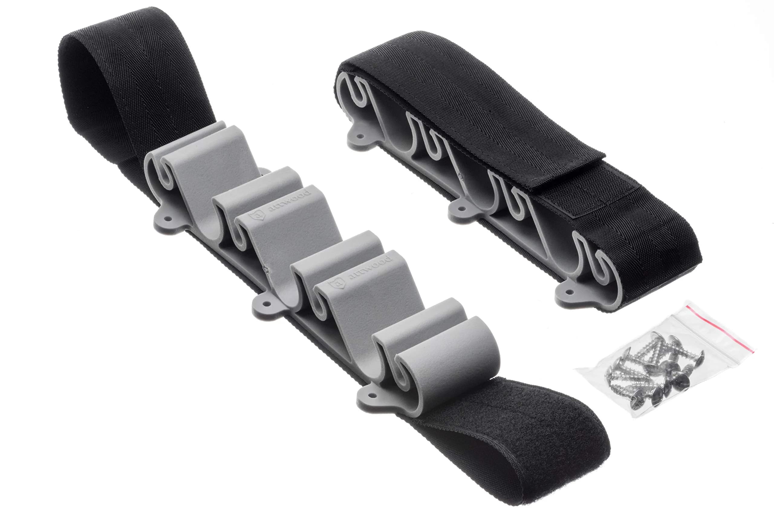 attwood Vertical Mount Rod Holder | Holds 4-6 Rods, Gray Plastic, Marine-Grade - main product image