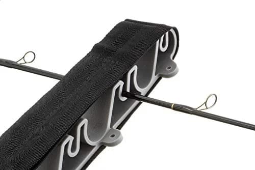 attwood Vertical Mount Rod Holder | Holds 4-6 Rods, Gray Plastic, Marine-Grade thumbnail 3